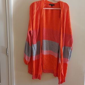 Say What striped cardigan sz. XL